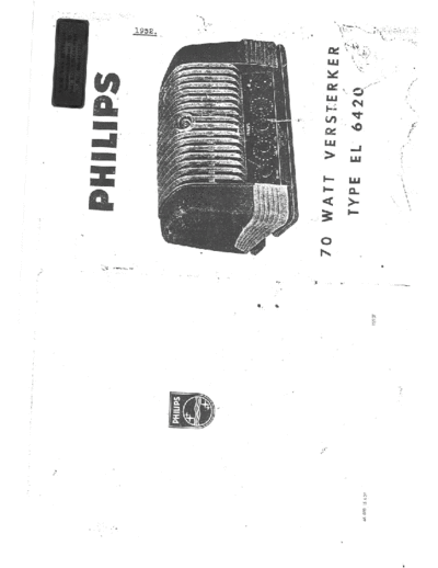 Philips Philips EL6420 Manual Dutch  Philips Audio Philips_EL6420_Manual_Dutch.pdf