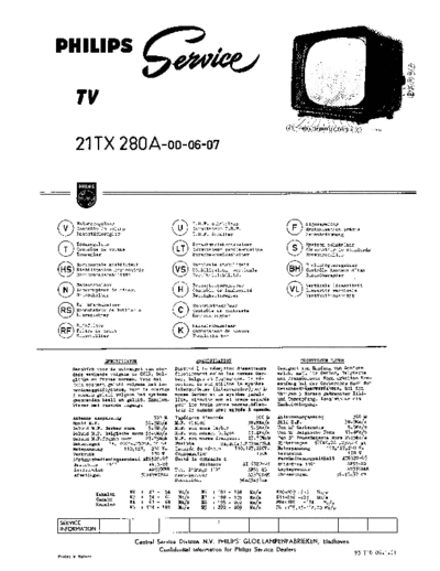 Philips 21TX280A  Philips TV 21TX280A.pdf