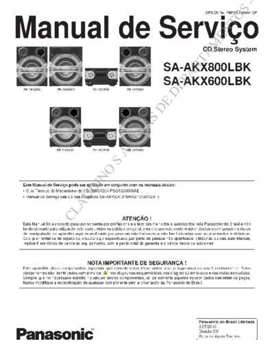 panasonic panasonic sa-akx800lbk sa-akx600lbk sm  panasonic Audio SA-AKX600LBK panasonic_sa-akx800lbk_sa-akx600lbk_sm.pdf