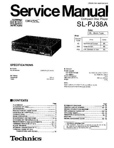 panasonic MB9104013C2  panasonic Audio SL-PJ38A MB9104013C2.pdf