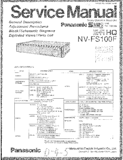 panasonic 6344 - manual de servicio de nv-fs100f  panasonic Video NV-FS100F 6344 - manual de servicio de nv-fs100f.pdf