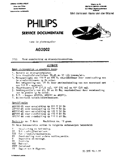 Philips AG2002  Philips Audio AG2002 Philips_AG2002.pdf