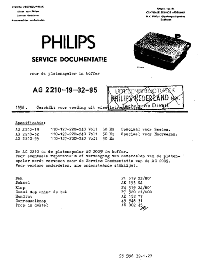 Philips Philips AG2210  Philips Audio AG2210 Philips_AG2210.pdf