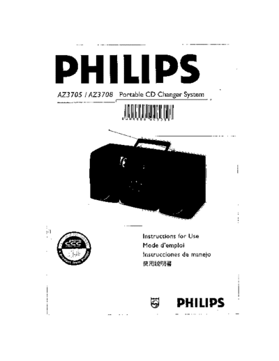 Philips AZ3705 BA 1219895632  Philips Audio AZ3705 AZ3705_BA_1219895632.pdf