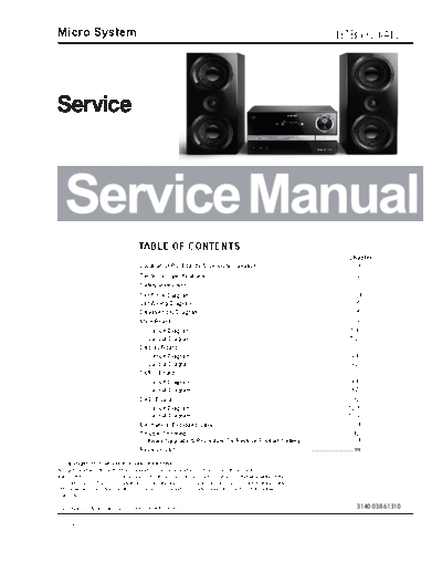 Philips service  Philips Audio BTB3370 service.pdf