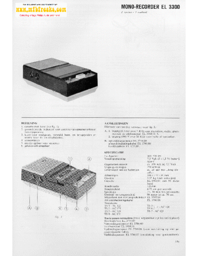 Philips Service Manual EL3300  Philips Audio EL3300 Service_Manual_EL3300.pdf