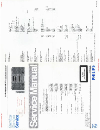 Philips fw41  Philips Audio FW41 fw41.pdf