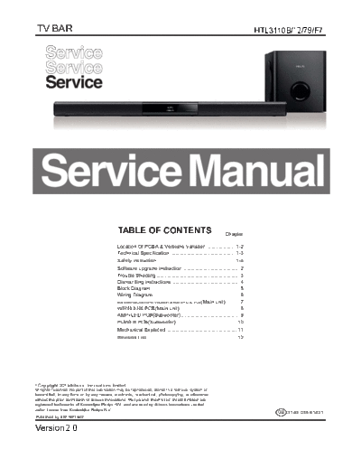 Philips service  Philips Audio HTL3110B service.pdf