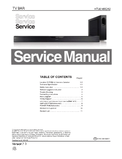 Philips service  Philips Audio HTL6145C service.pdf