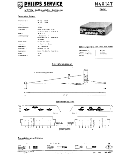 Philips n4x14t sport sm  Philips Car Audio N4X14T philips_n4x14t_sport_sm.pdf