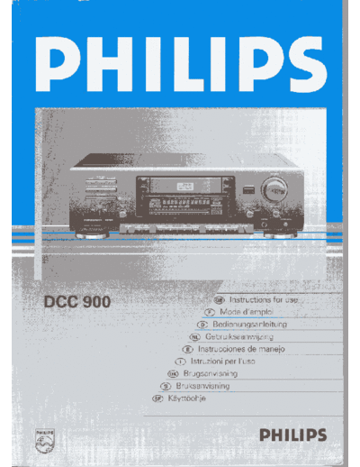 Philips DCC900ma  Philips CD DVD DCC900 DCC900ma.pdf