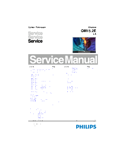 Philips service  Philips LCD TV 40PFK5500 service.pdf