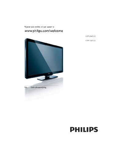 Philips 42pfl3605 12 dfu nld  Philips LCD TV 42PFL3605S 98 CHASSIS RAM1.0A la 42pfl3605_12_dfu_nld.pdf