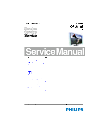 Philips service  Philips LCD TV 42PFL6907H service.pdf