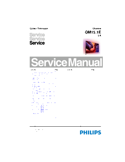 Philips service  Philips LCD TV QM15.1E la service.pdf