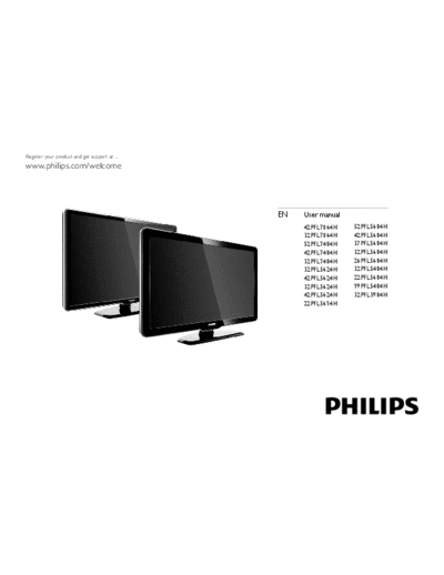 Philips 42PFL7404H12 BA 1262777561  Philips LCD TV  (and TPV schematics) 42PFL7404H12 42PFL7404H12_BA_1262777561.pdf