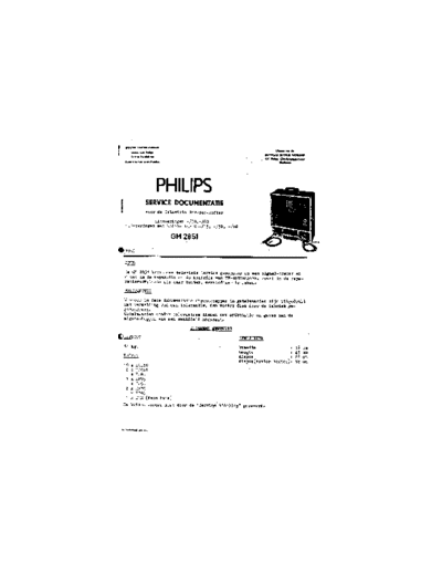 Philips GM2851-2  Philips Meetapp GM2851 GM2851-2.pdf