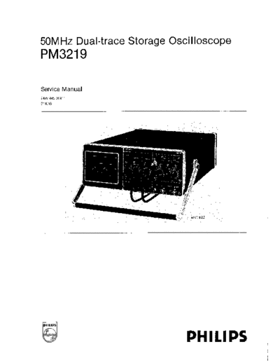 Philips Philips PM3219 Service Manual  Philips Meetapp PM3219 Philips_PM3219_Service_Manual.pdf