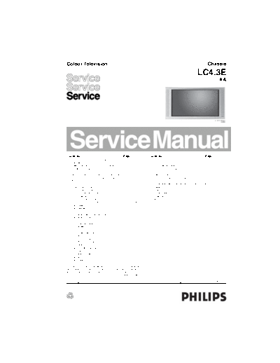 Philips philips lc4.3e 198  Philips TV LC4.3e philips_lc4.3e_198.pdf