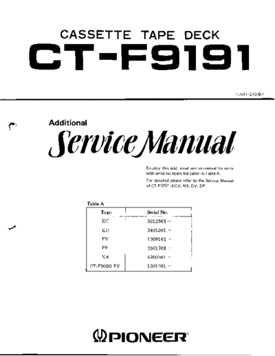 Pioneer ct f9191 art 213 0 912  Pioneer Audio CT-F9191 ct_f9191_art_213_0_912.pdf