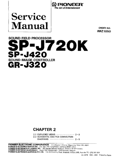 Pioneer hfe pioneer gr-j320 sp-j420 j720k service pt2 rrz1050 en  Pioneer Audio GR-J320 hfe_pioneer_gr-j320_sp-j420_j720k_service_pt2_rrz1050_en.pdf