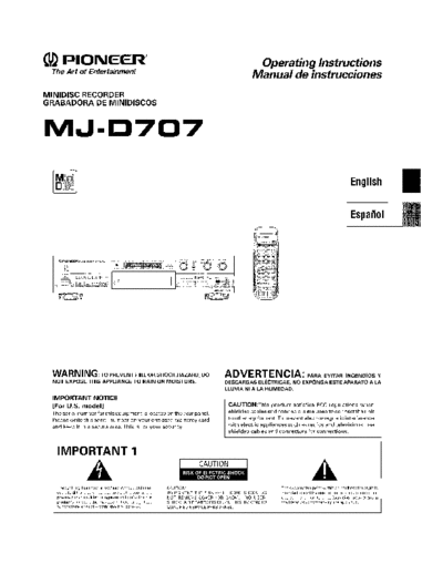 Pioneer hfe   mj-d707 en es  Pioneer Audio MJ-D707 hfe_pioneer_mj-d707_en_es.pdf