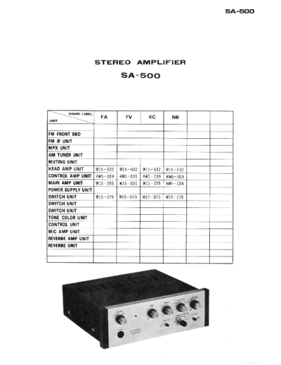 Pioneer hfe pioneer sa-500 schematics  Pioneer Audio SA-500 hfe_pioneer_sa-500_schematics.pdf