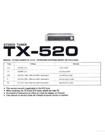 Pioneer hfe   tx-520 schematic  Pioneer Audio TX-520 hfe_pioneer_tx-520_schematic.pdf