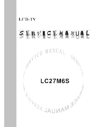 PRIMA LC-27M6  . Rare and Ancient Equipment PRIMA LCD LCD LC-27M6.pdf