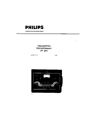 Philips PP2010  Philips Meetapp PP2010 PP2010.pdf