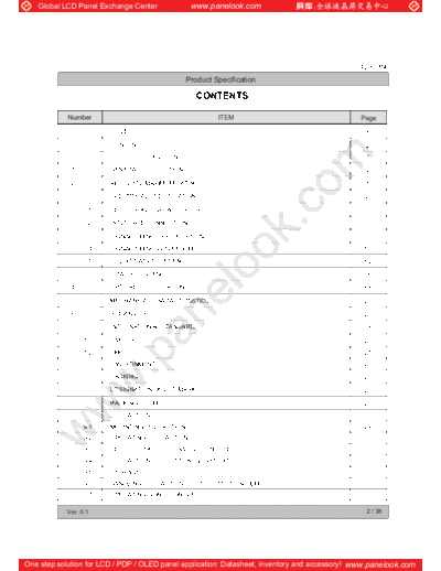 . Various Panel LG Display LC420DUN-SEU2 0 [DS]  . Various LCD Panels Panel_LG_Display_LC420DUN-SEU2_0_[DS].pdf