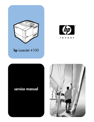 HP HP LaserJet 4100 Service Manual  HP printer HP LaserJet 4100 Service Manual.pdf
