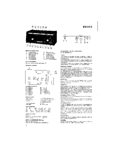 Philips B6X43A  Philips Historische Radios B6X43A B6X43A.pdf