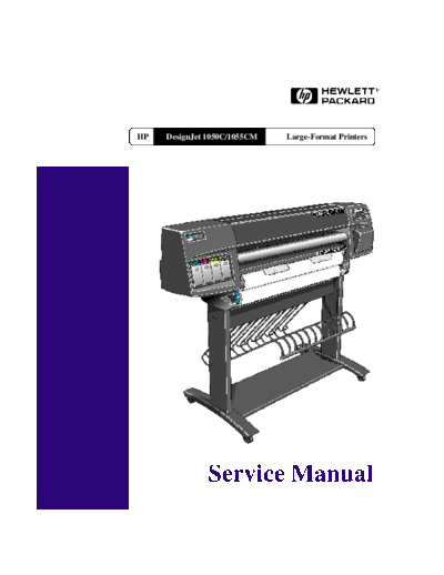 HP Service Manual  HP printer DesignJet 1xxx Service Manual.pdf
