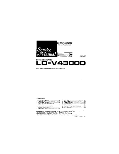 Pioneer hfe   ld-v4300d service en  Pioneer Laser Disk LD-V4300D hfe_pioneer_ld-v4300d_service_en.pdf