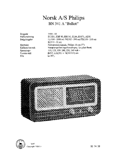 Philips BN-341-A--BALLETT-s  Philips Historische Radios BN341A PHILIPS BN-341-A--BALLETT-s.pdf