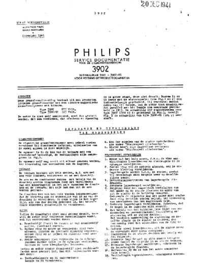 Philips 3902  Philips Historische Radios 3902 Philips 3902.pdf