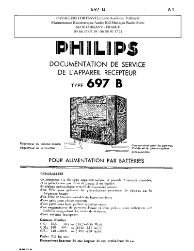Philips 697 b  Philips Historische Radios 697B 697 b.pdf