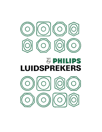 Philips Philips-Luidsprekers EL1522  Philips Brochures LUIDSPREKER BOXEN VOOR ZELFBOUW Philips-Luidsprekers_EL1522.pdf