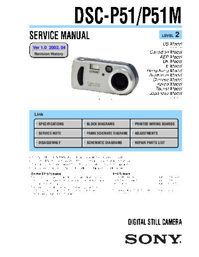 Sony DSC-P51-L2-1.0  Sony Camera DSC-P51-L2-1.0.pdf