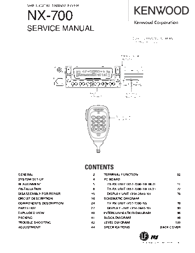 Kenwood NX-700 B51-8802-00  Kenwood Radios NX-700_B51-8802-00.pdf