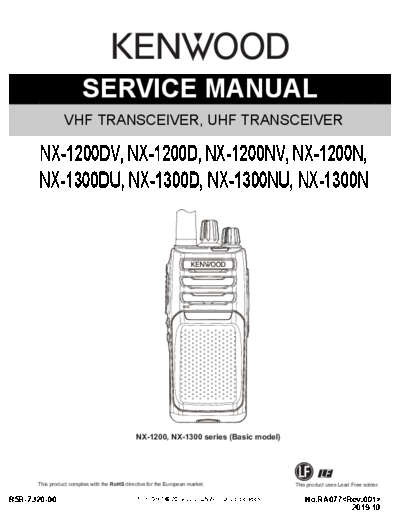 Kenwood NX-1200 1300 nonLCD B5B-7320-00  Kenwood Radios NX-1200_1300_nonLCD_B5B-7320-00.pdf