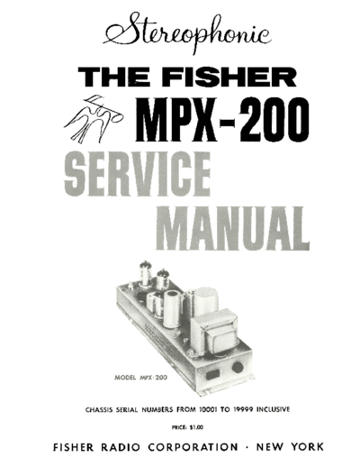 Fisher MPX-200  Fisher MPX MPX-200 MPX-200.pdf