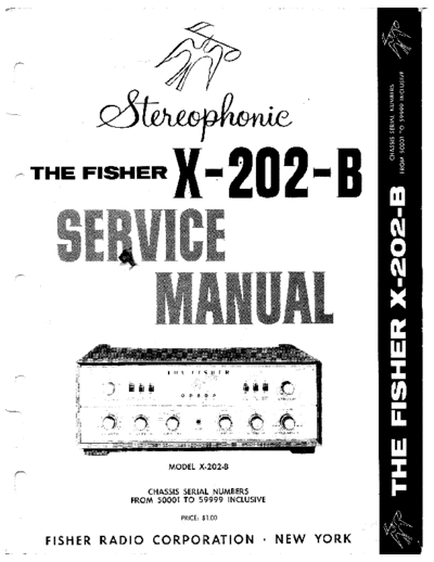 Fisher X-202-B  Fisher X X-202-B X-202-B.pdf