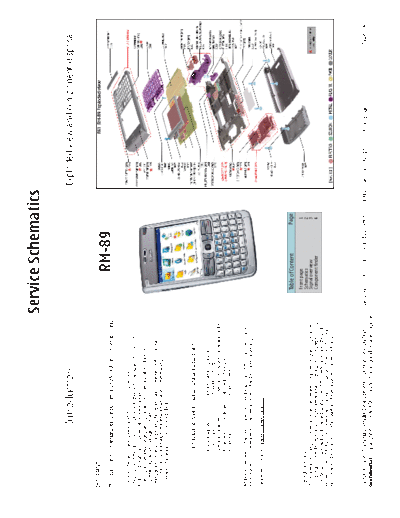 NOKIA E61 schematics  NOKIA Mobile Phone Nokia_E61 E61_schematics.pdf