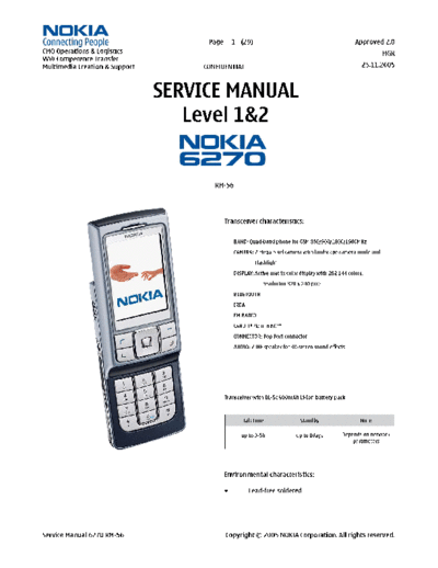 NOKIA 6270 RM 56 sm level1 2  NOKIA Mobile Phone 6270 6270_RM_56_sm_level1_2.pdf