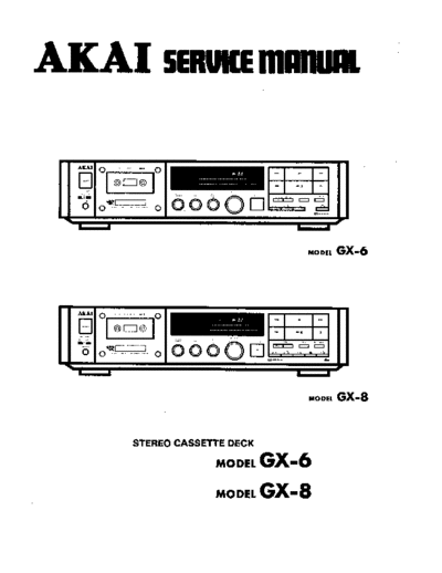 Akai GX-6 & 8  Akai GX GX-6 & 8 GX-6 & 8.pdf