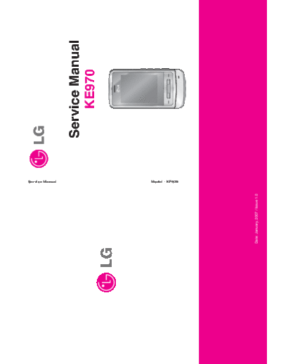 LG KE970  LG Mobile Phone LG KE970 LG KE970.pdf