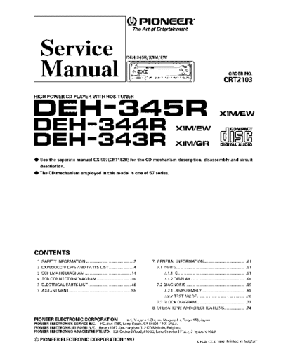 Pioneer DEH-345R,344R,343R  Pioneer DEH DEH-345R & 344R & 343R Pioneer_DEH-345R,344R,343R.pdf