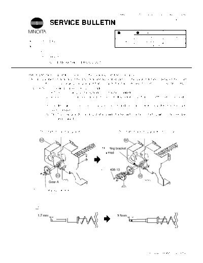 Minolta 1155037  Minolta Copiers Di620 1155037.PDF